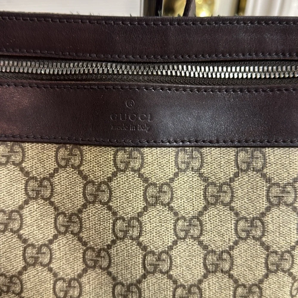 Gucci Monogram Vintage PVC Leather - Picture 2 of 10